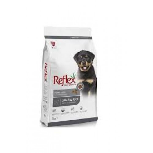 Reflex Puppy Lamb Kuzu Etli Pirinçli Yavru Köpek Maması 15 Kg